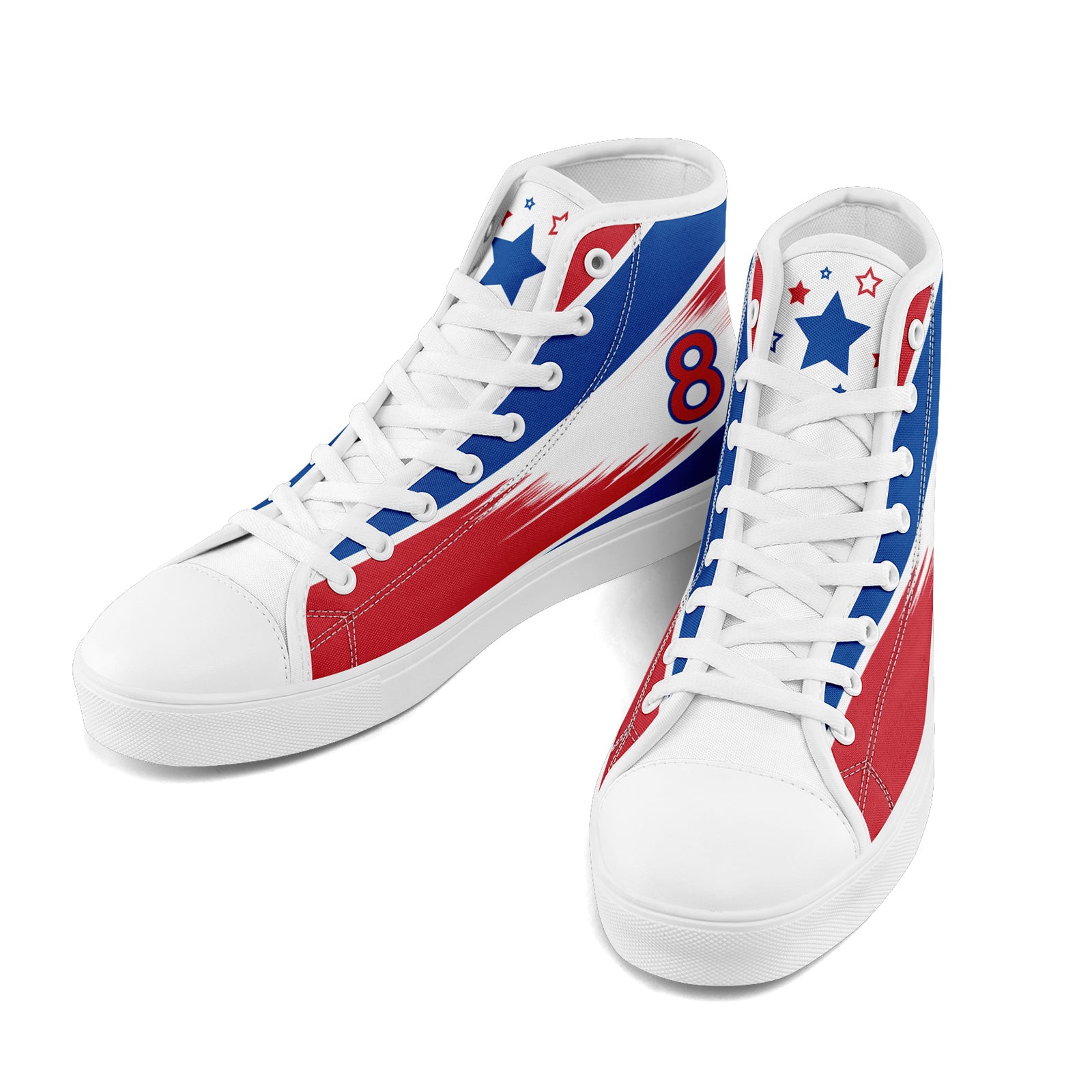 Custom South Korea 2026 World Cup Sneakers DIY Country Flag Running Shoes Lightweight Sport Shoes Gift for Football Fans Personalized Team Name and Logo FN024-F009120-9