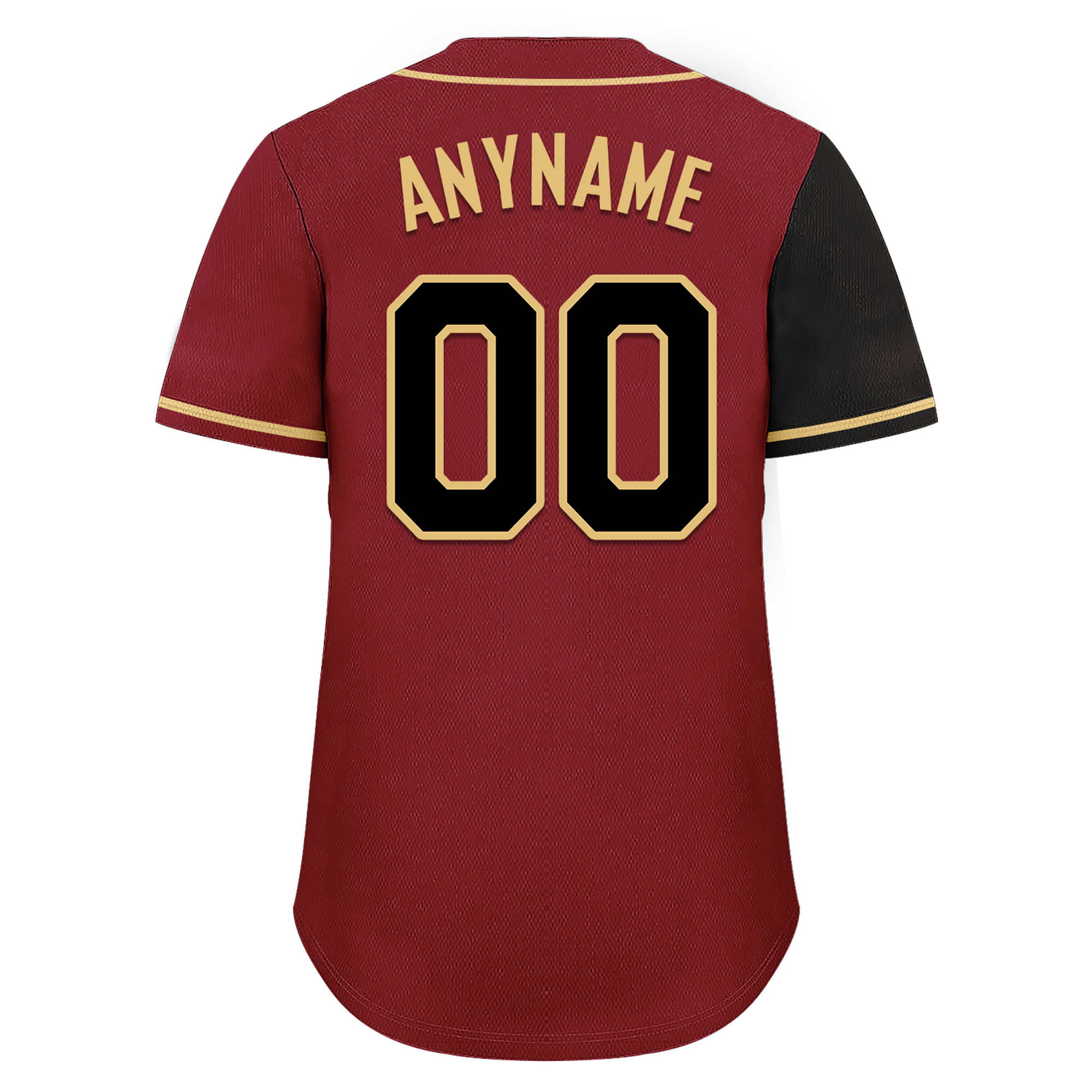 Custom Black Red Skull Fashion Personalized Authentic Baseball Jersey BSBJ01-D017141