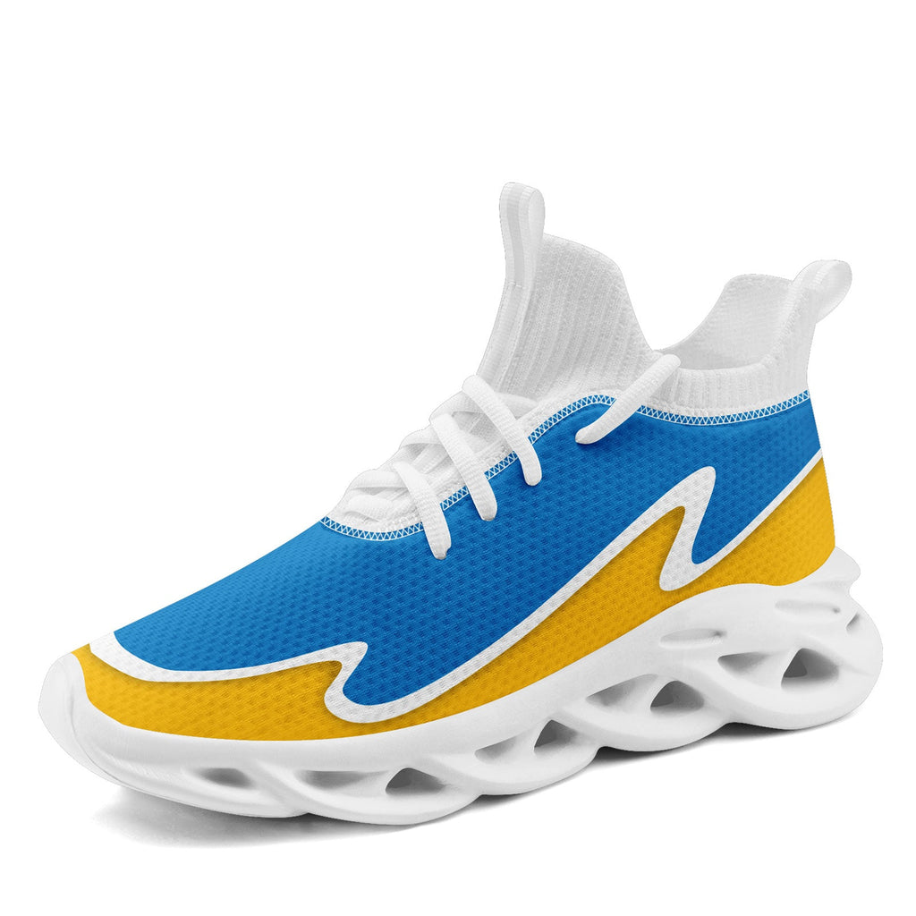 Custom Blue Yellow Maxsoul Shoes Personalized Sneaker FN030A-E020011-21