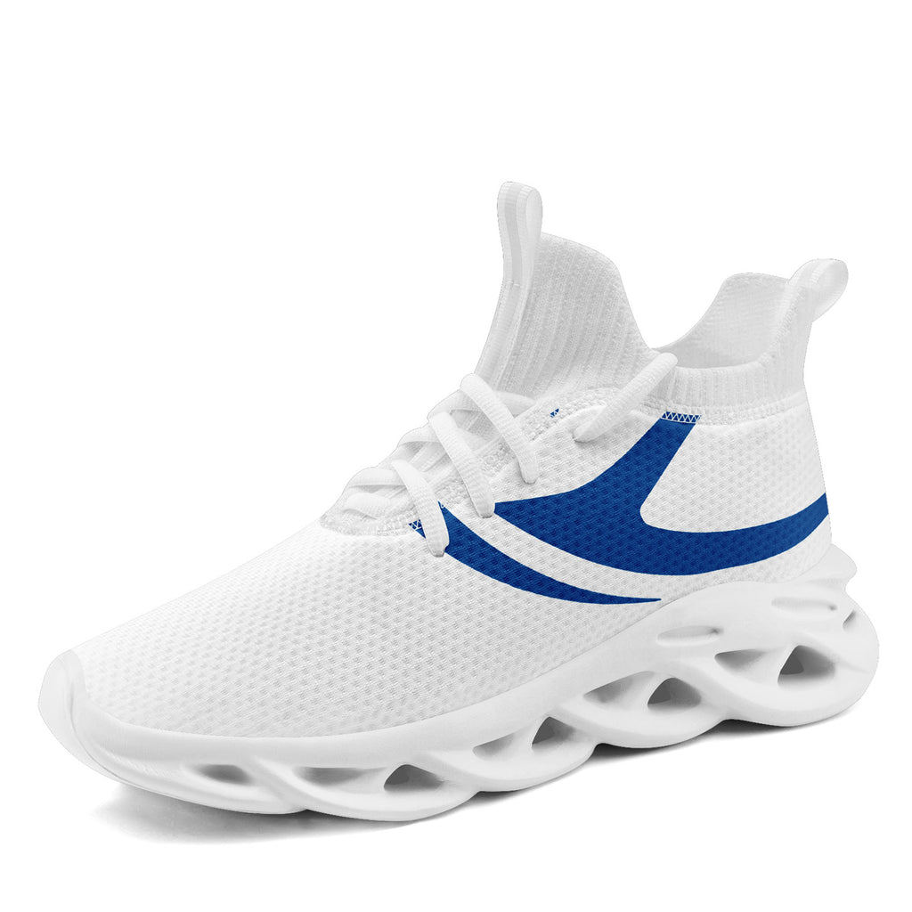 Custom White Pittsburgh Football Jersey and Sports Shoes Combo Offer Personalized Combo ZH-D025008-31
