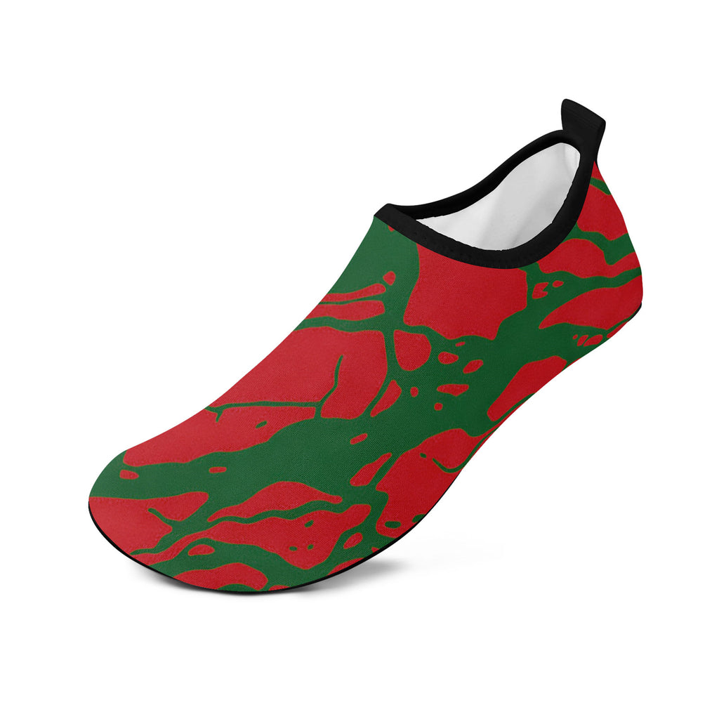 Custom Morocco 2026 World Cup Sneakers DIY Country Flag Running Shoes Lightweight Sport Shoes Gift for Football Fans Personalized Team Name and Logo FN086-F009143-3