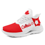 Custom 2026 World Cup Canada Sneakers DIY Country Flag Running Shoes Lightweight Sport Shoes Gift for Football Fans Personalized Team Name and Logo FN079-F023063-2