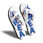 Custom South Korea 2026 World Cup Sneakers DIY Country Flag Running Shoes Lightweight Sport Shoes Gift for Football Fans Personalized Team Name and Logo FN058-F009109-3