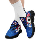 Custom South Korea 2026 World Cup Sneakers DIY Country Flag Running Shoes Lightweight Sport Shoes Gift for Football Fans Personalized Team Name and Logo FN003-F009054-3
