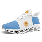 Custom 2026 World Cup Argentina Sneakers DIY Country Flag Running Shoes Lightweight Sport Shoes Gift for Football Fans Personalized Team Name and Logo FN003XD-F027046-1