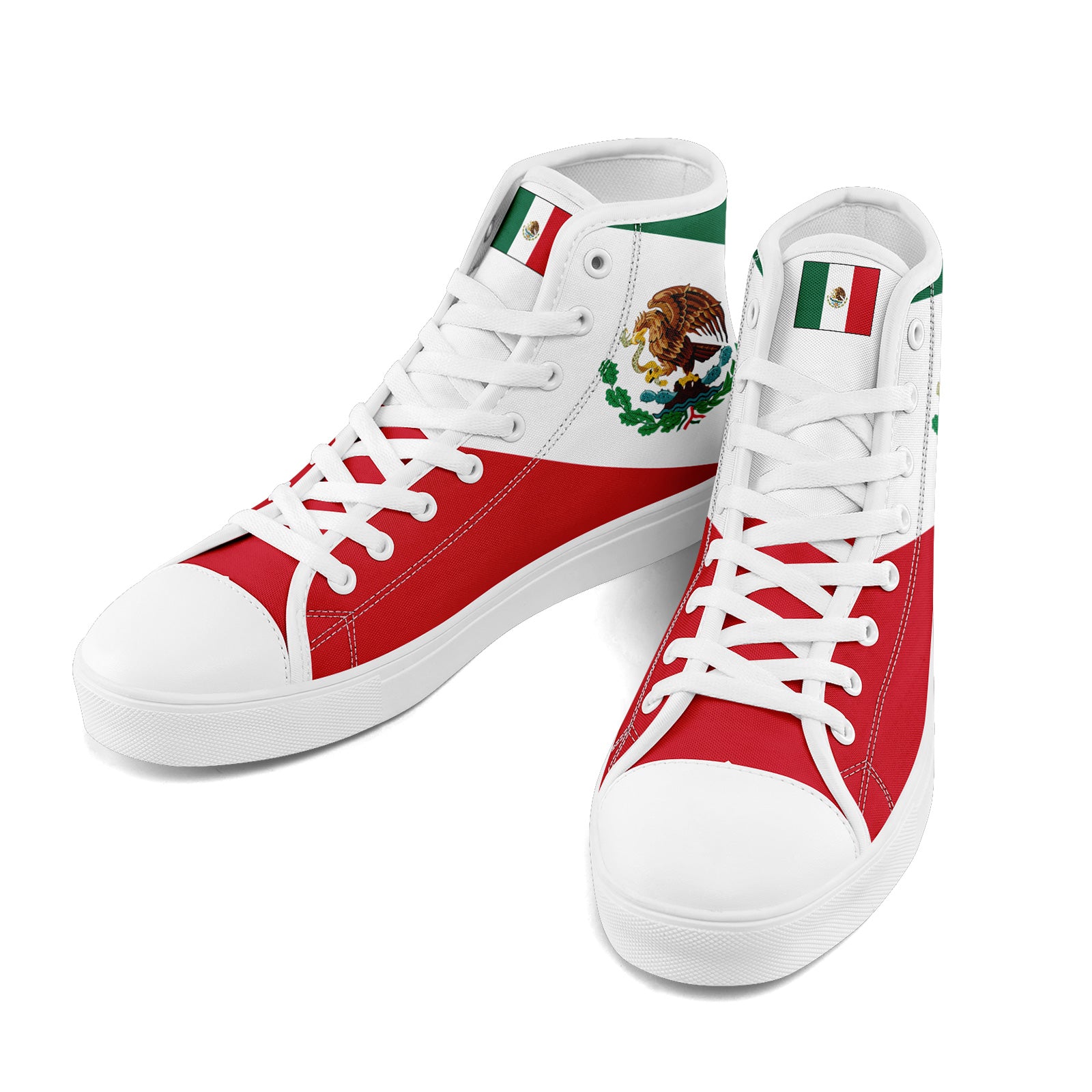 Custom 2026 World Cup Mexico Sneakers DIY Country Flag Running Shoes Lightweight Sport Shoes Gift for Football Fans Personalized Team Name and Logo FN024-F023059-2