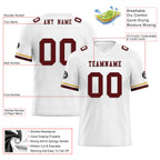 Custom White Washington Personalized Authentic Football Jersey FBJ02-D020263-31