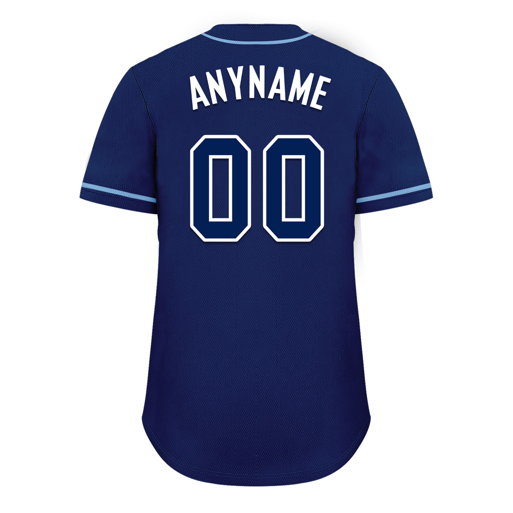 Custom Blue Classic Style Blue Personalized Authentic Baseball Jersey BSBJ01-bd0fa0c