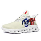 Custom France 2026 World Cup Sneakers DIY Country Flag Running Shoes Lightweight Sport Shoes Gift for Football Fans Personalized Team Name and Logo FN003-F025037-6