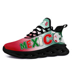 Custom 2026 World Cup Mexico Sneakers DIY Country Flag Running Shoes Lightweight Sport Shoes Gift for Football Fans Personalized Team Name and Logo FN003-F023075-1