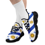 Custom Uruguay 2026 World Cup Sneakers DIY Country Flag Running Shoes Lightweight Sport Shoes Gift for Football Fans Personalized Team Name and Logo FN003-F009122-6
