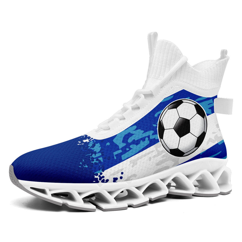 Custom Uruguay 2026 World Cup Sneakers DIY Country Flag Running Shoes Lightweight Sport Shoes Gift for Football Fans Personalized Team Name and Logo FN029XD-F009111-2