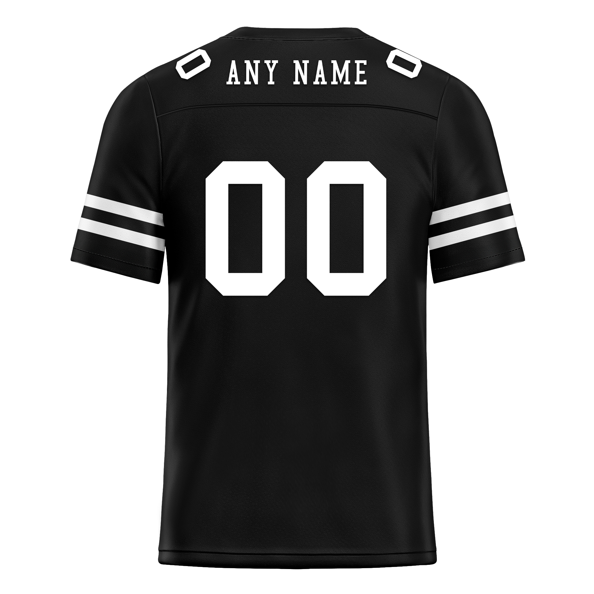 Custom Black Classic Style Personalized Authentic Football Jersey FBJ02-bd0a70bc