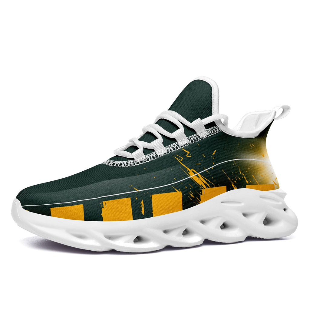Custom Green Yellow Green Bay Maxsoul Shoes Personalized Sneaker FN003-D020260-13 Custom Online
