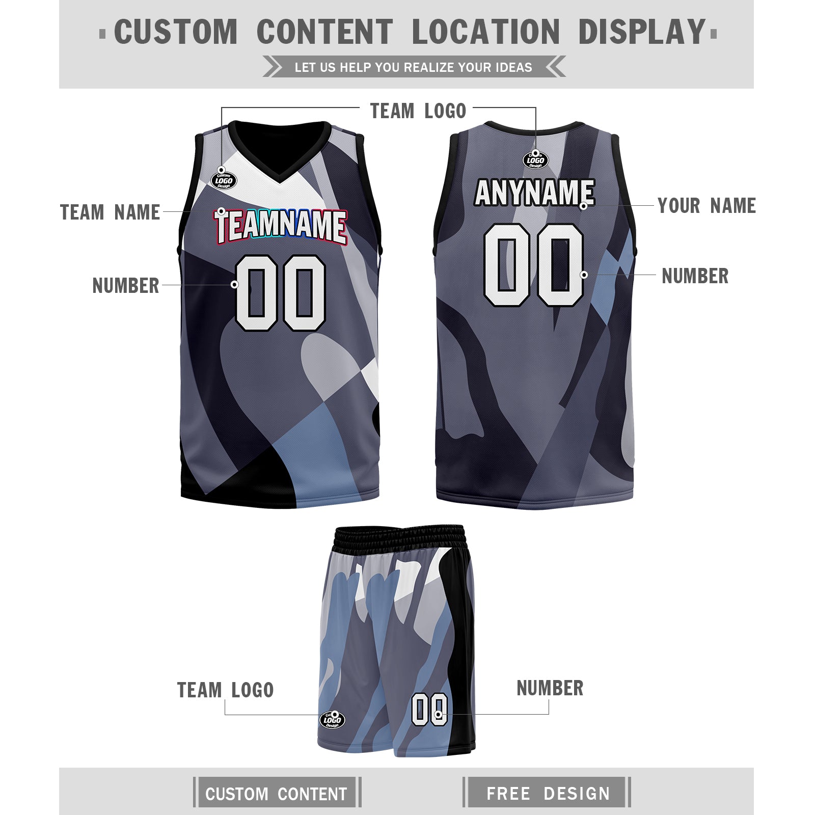Custom Cyan Blue Camouflage City Edition Personalized Sports Uniform Authentic Basketball Jersey BBJ01-D06101-3