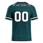 Custom Cyan Classic Style Personalized Authentic Football Jersey FBJ02-bd0a70ab