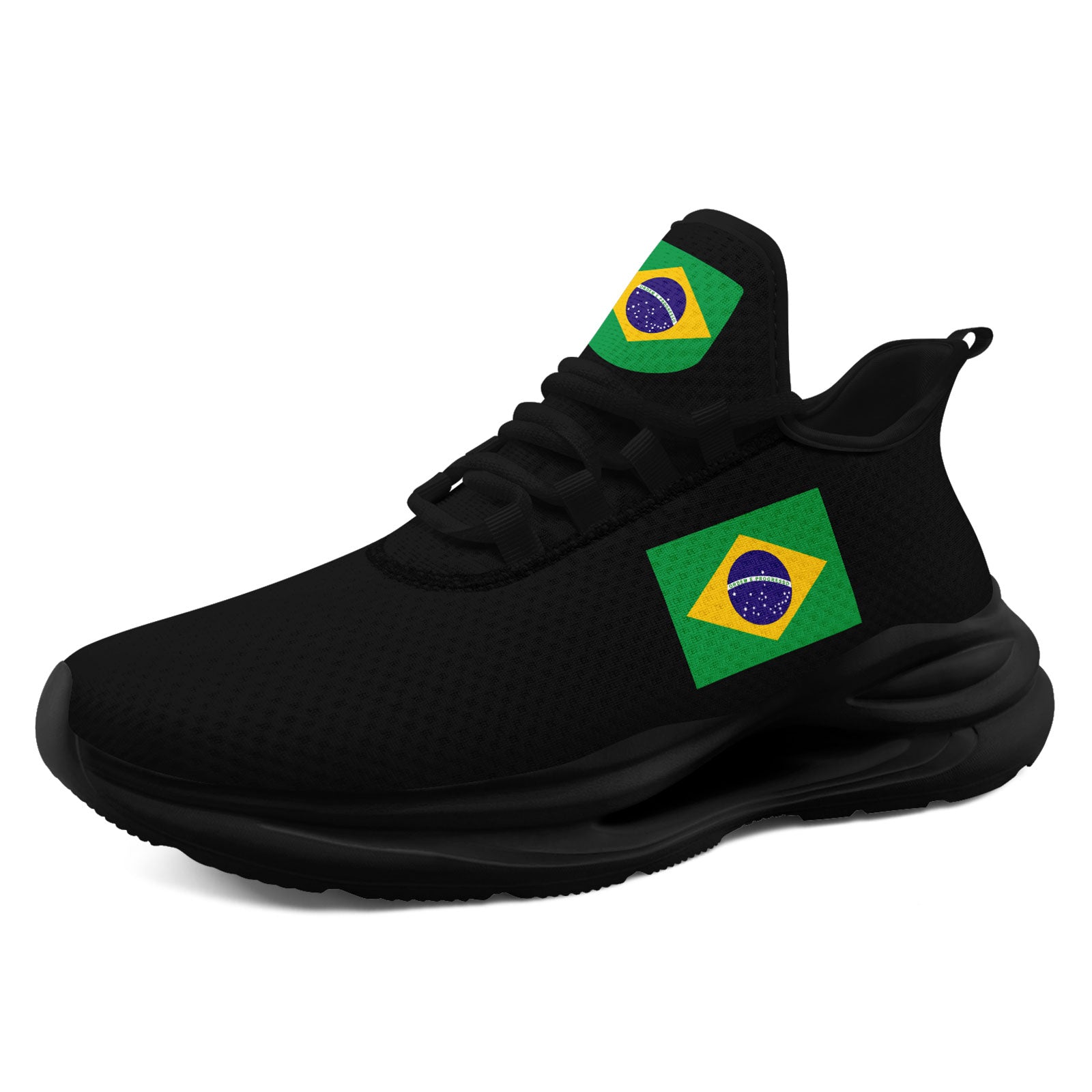 Custom 2026 World Cup Brazil Sneakers DIY Country Flag Running Shoes Lightweight Sport Shoes Gift for Football Fans Personalized Team Name and Logo FN079-F027049-3