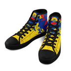 Custom Ecuador 2026 World Cup Sneakers DIY Country Flag Running Shoes Lightweight Sport Shoes Gift for Football Fans Personalized Team Name and Logo FN024-F009099-1