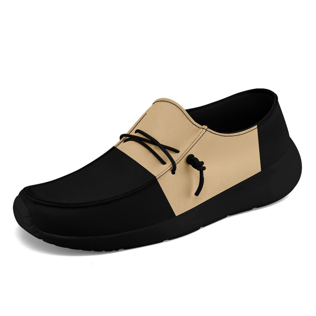Custom Black Gold New Orleans Jacket and Sports Shoes Combo Offer Personalized Combo ZH-D020294-19