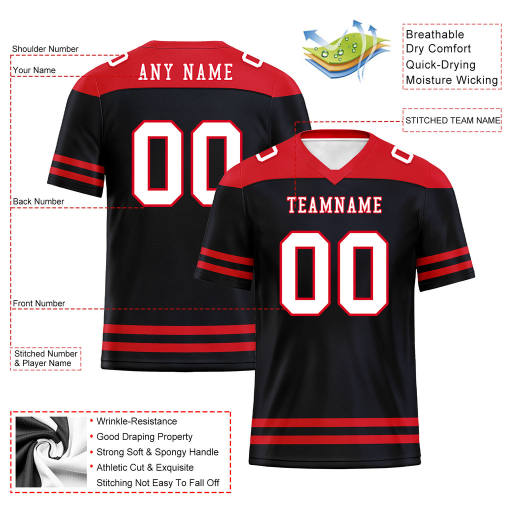Custom Houston Personalized Authentic Football Jersey FBJ02-E0607-11