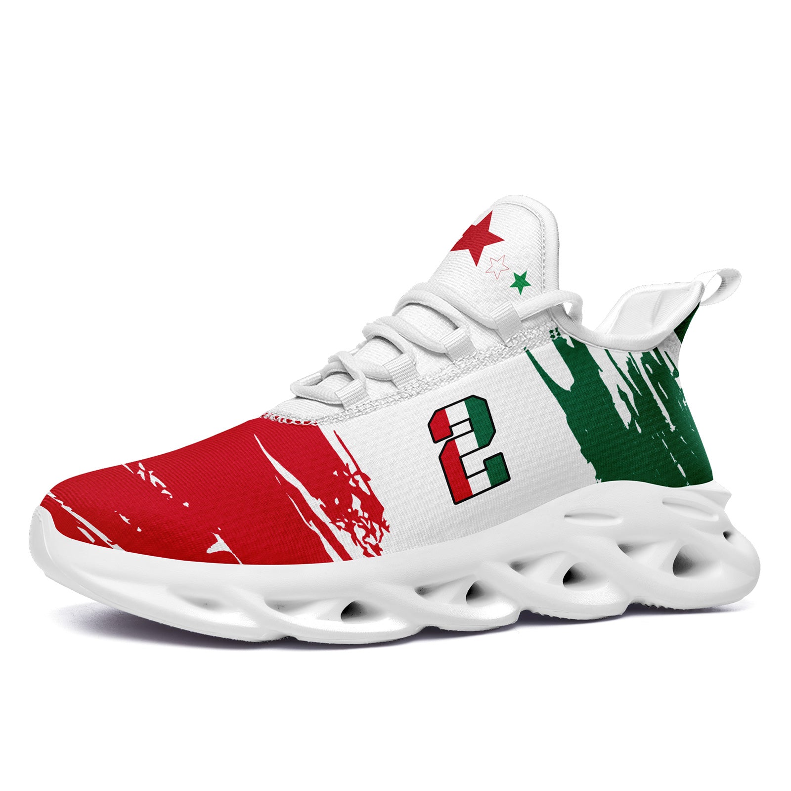 Custom 2026 World Cup Mexico Sneakers DIY Country Flag Running Shoes Lightweight Sport Shoes Gift for Football Fans Personalized Team Name and Logo FN003-F023078-6