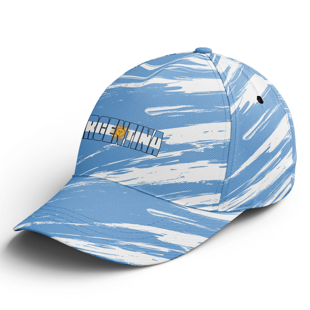 Personalized 2026 Argentina Soccer Fan Hat - Add Your Name & Design Custom 2026 Football Tournament Hat YW061-F027076-5