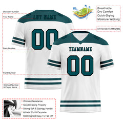 Custom Philadelphia Personalized Authentic Football Jersey FBJ02-E0607-17