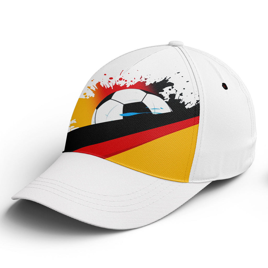 Personalized 2026 Germany Soccer Fan Hat - Add Your Name & Design Custom 2026 Football Tournament Hat YW061-F028095-1