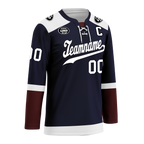 Custom Blue Personalized Hockey Jersey HCKJ01-D0a70eb