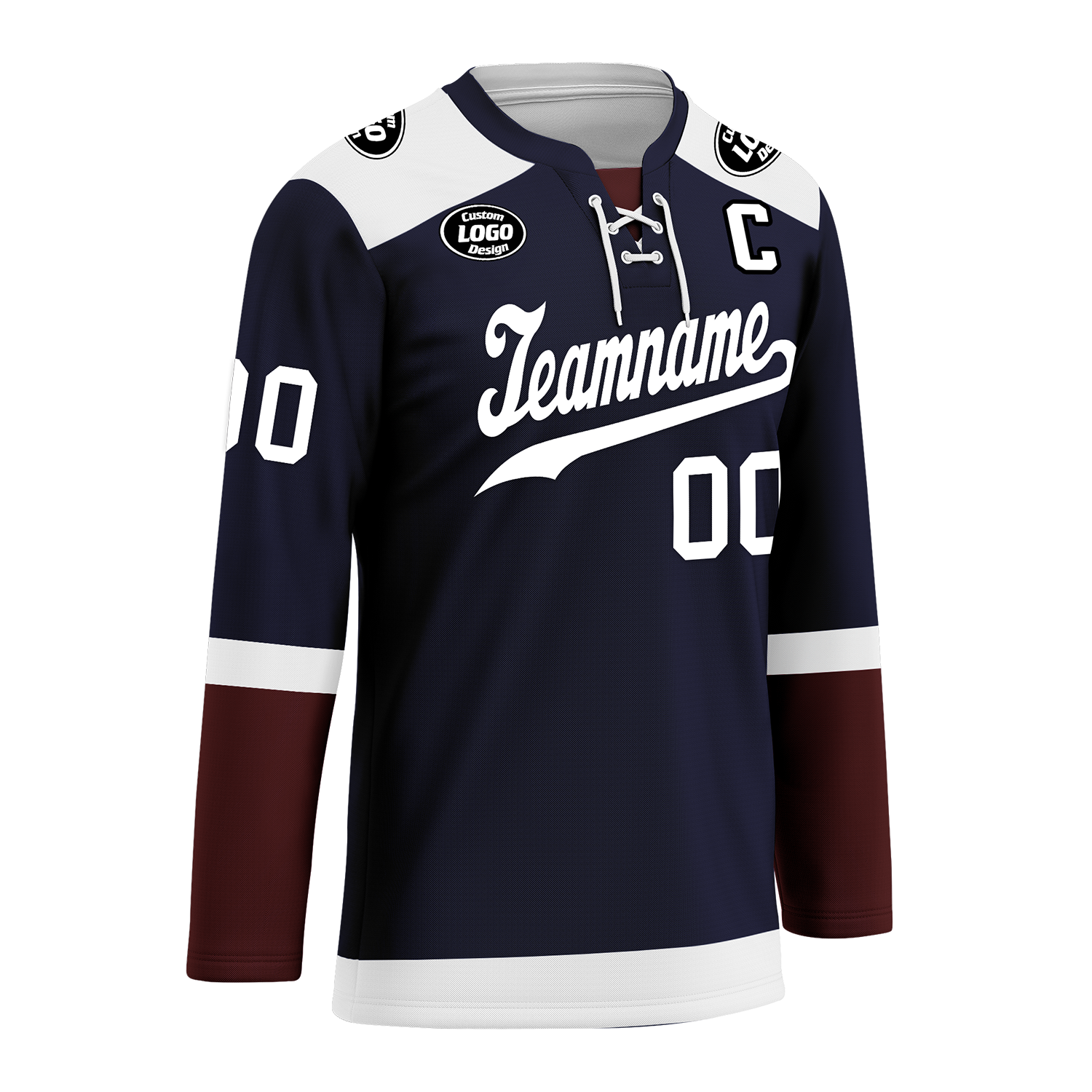 Custom Blue Personalized Hockey Jersey HCKJ01-D0a70eb