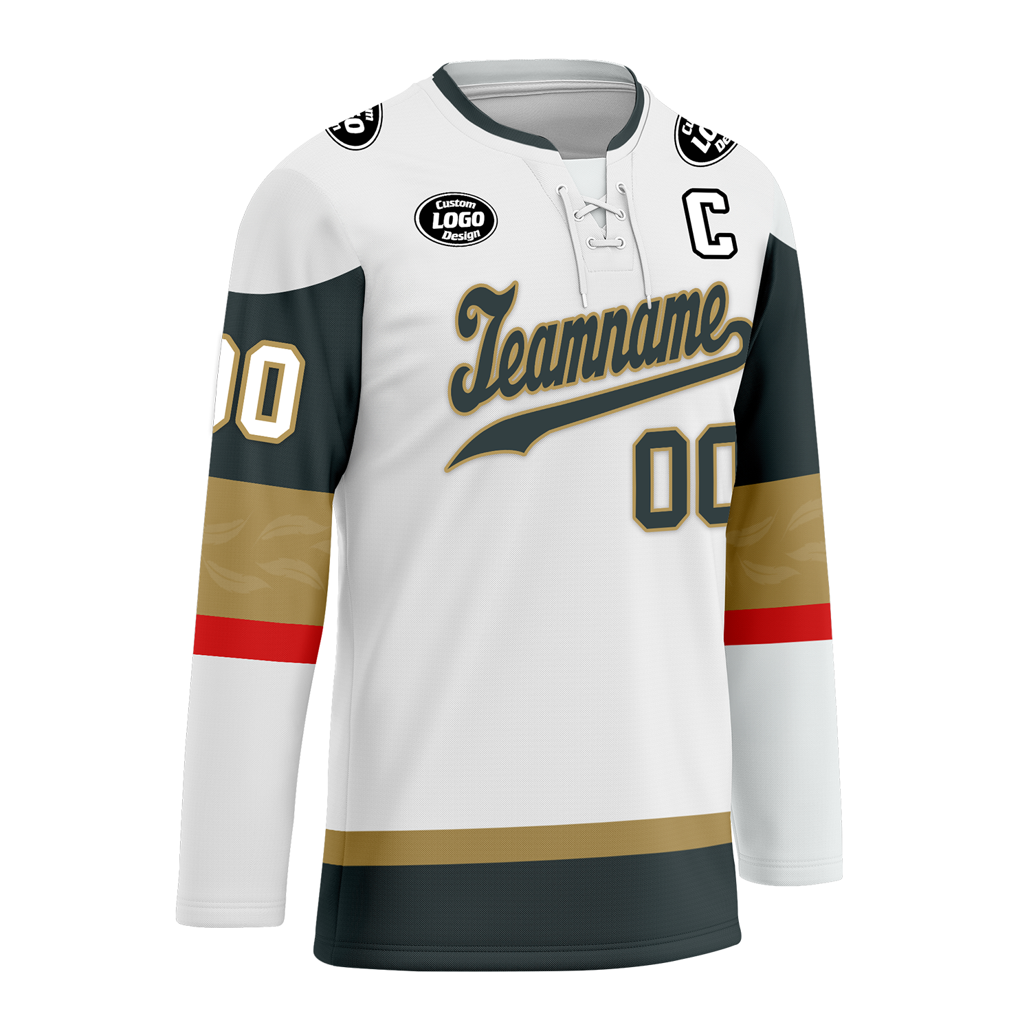 Custom White Personalized Hockey Jersey HCKJ01-D0a70df