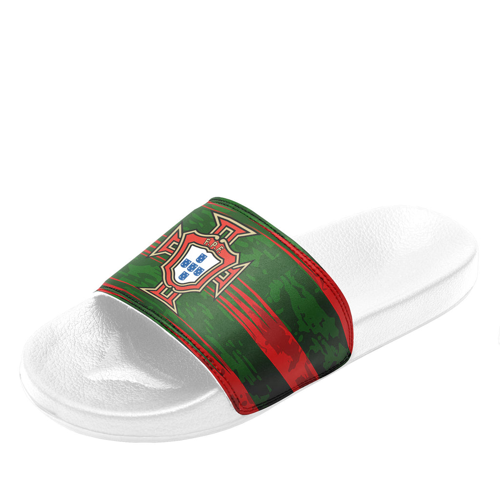 Custom Portugal 2026 World Cup Sneakers DIY Country Flag Running Shoes Lightweight Sport Shoes Gift for Football Fans Personalized Team Name and Logo FN056-F020034-5