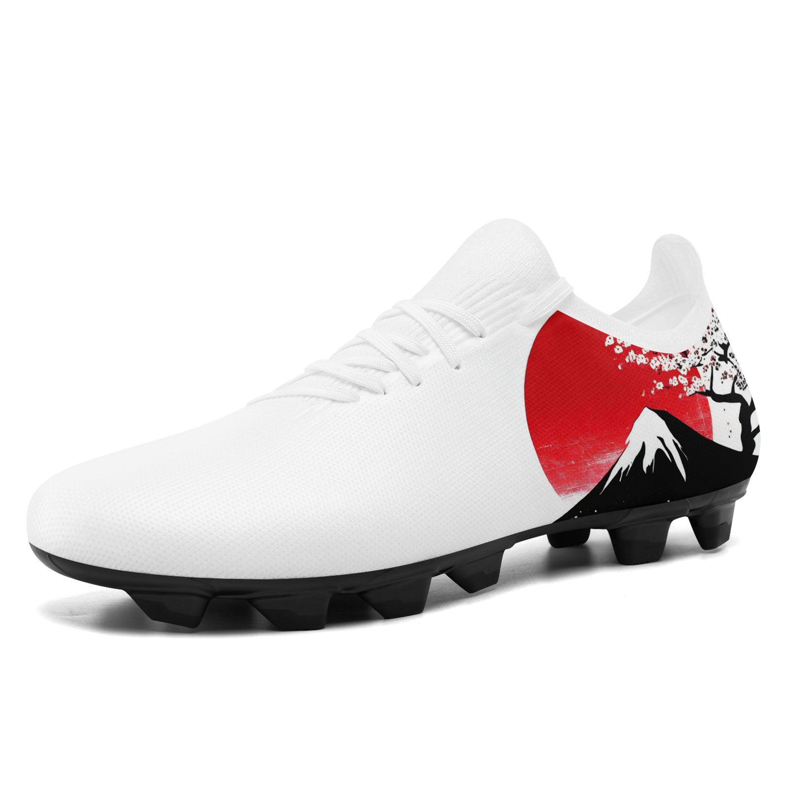 Custom Japan 2026 World Cup Sneakers DIY Country Flag Running Shoes Lightweight Sport Shoes Gift for Football Fans Personalized Team Name and Logo SC02-F025043-7