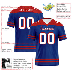 Custom New York Personalized Authentic Football Jersey FBJ02-E0607-18