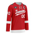 Custom Red White Personalized Hockey Jersey HCKJ01-D0a70ac