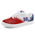 Custom South Korea 2026 World Cup Sneakers DIY Country Flag Running Shoes Lightweight Sport Shoes Gift for Football Fans Personalized Team Name and Logo FN023-F009080-4