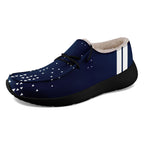 Custom Blue White Dallas Shoes Personalized Sneaker FN042-D020279-9