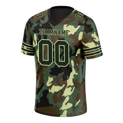 Custom Camo Personalized Authentic Football Jersey FBJ02-D06121