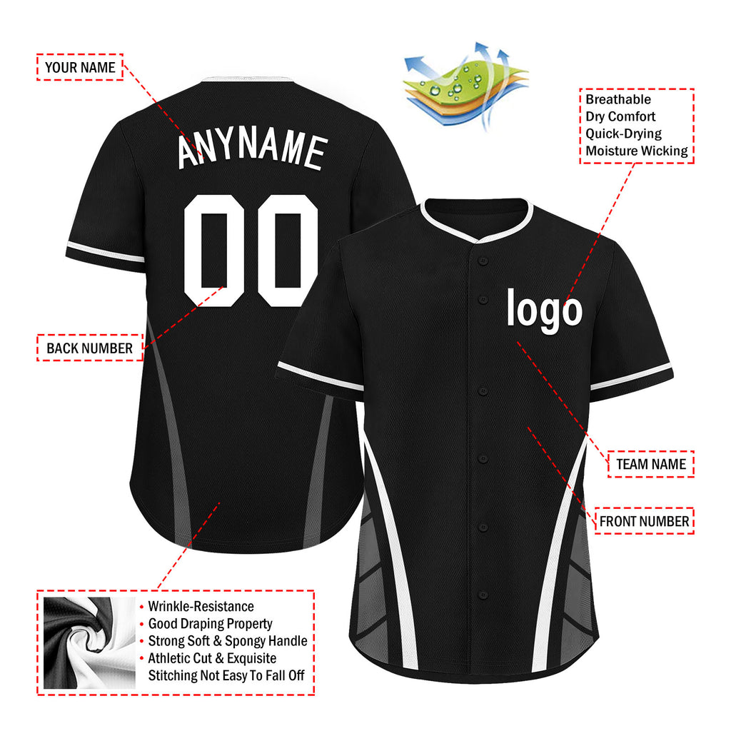 Custom Michigan Personalized Authentic Baseball Jersey BSBJ01-E06042-11Q