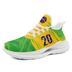 Custom 2026 World Cup Brazil Sneakers DIY Country Flag Running Shoes Lightweight Sport Shoes Gift for Football Fans Personalized Team Name and Logo FN079-F027080-8