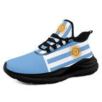 Custom 2026 World Cup Argentina Sneakers DIY Country Flag Running Shoes Lightweight Sport Shoes Gift for Football Fans Personalized Team Name and Logo FN079-F027048-2