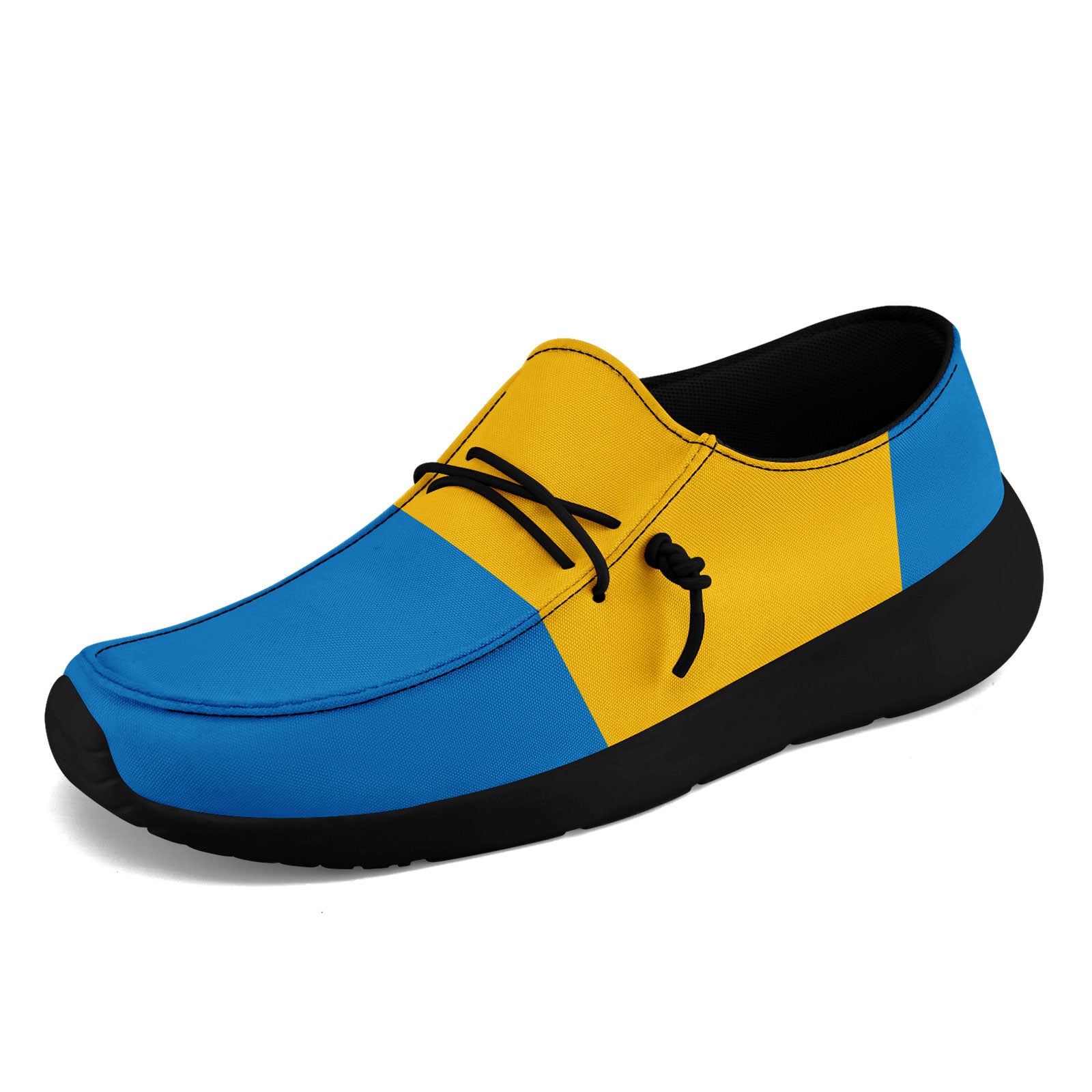 Custom Yellow Blue Los Angeles Jacket and Sports Shoes Combo Offer Personalized Combo ZH-D020294-22
