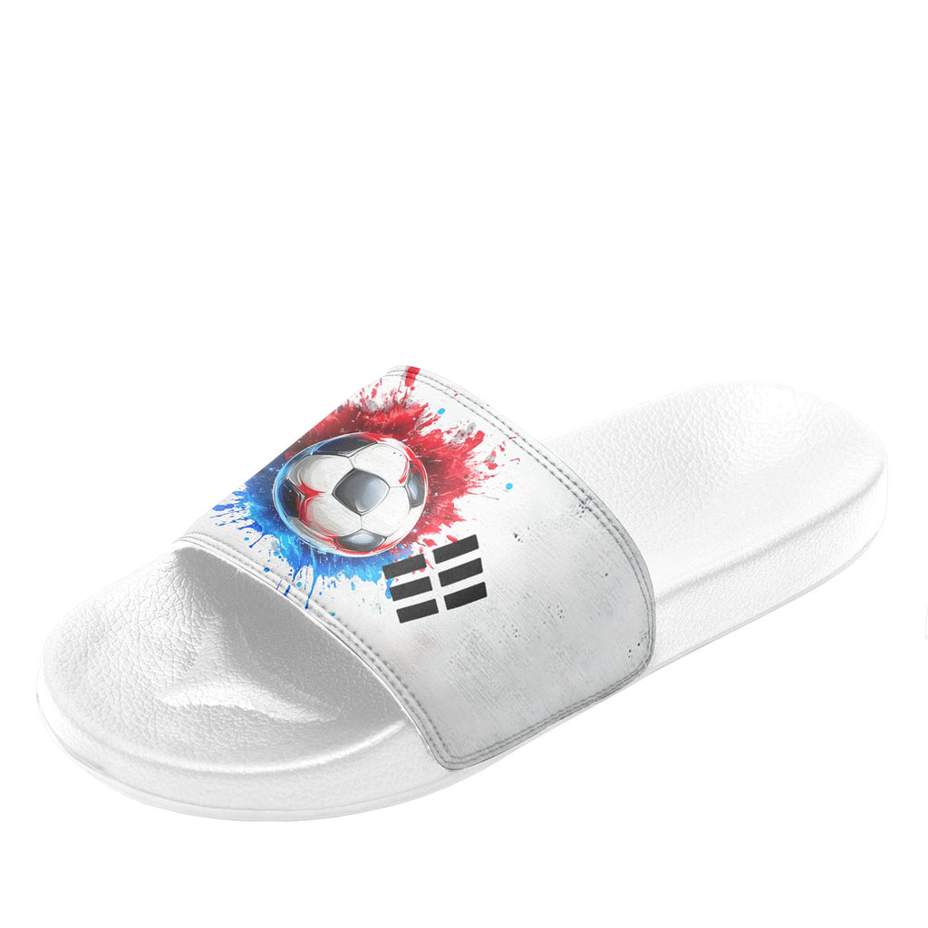 Custom South Korea 2026 World Cup Sneakers DIY Country Flag Running Shoes Lightweight Sport Shoes Gift for Football Fans Personalized Team Name and Logo FN056-F009108-5