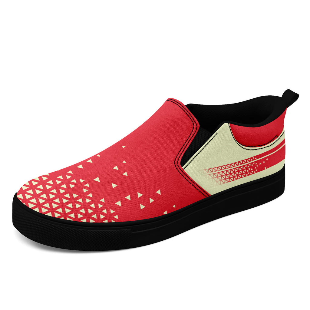Custom Canvas Sneakers Personalized Slip On Shoes FN071-E023042-9