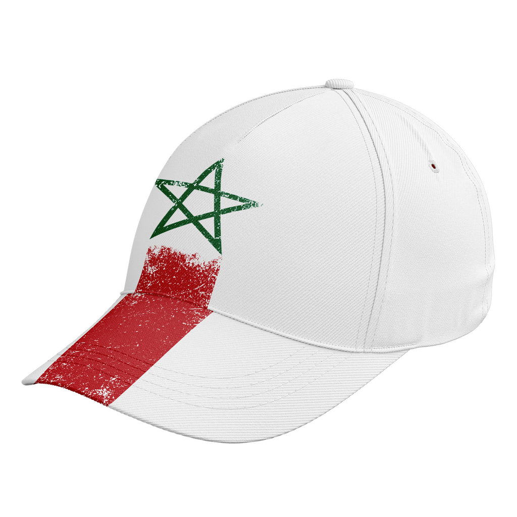 Personalized 2026 Morocco Soccer Fan Hat - Add Your Name & Design Custom 2026 Football Tournament Hat YW061-F009128-1
