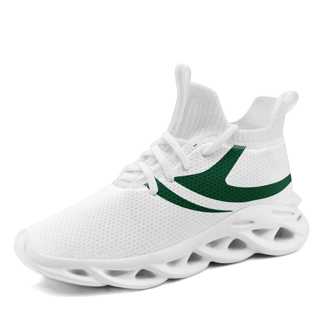 Custom White New York Football Jersey and Sports Shoes Combo Offer Personalized Combo ZH-D025008-30