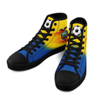 Custom Ecuador 2026 World Cup Sneakers DIY Country Flag Running Shoes Lightweight Sport Shoes Gift for Football Fans Personalized Team Name and Logo FN024-F009099-2
