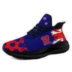 Custom 2026 World Cup New Zealand Sneakers DIY Country Flag Running Shoes Lightweight Sport Shoes Gift for Football Fans Personalized Team Name and Logo FN079-F027081-9