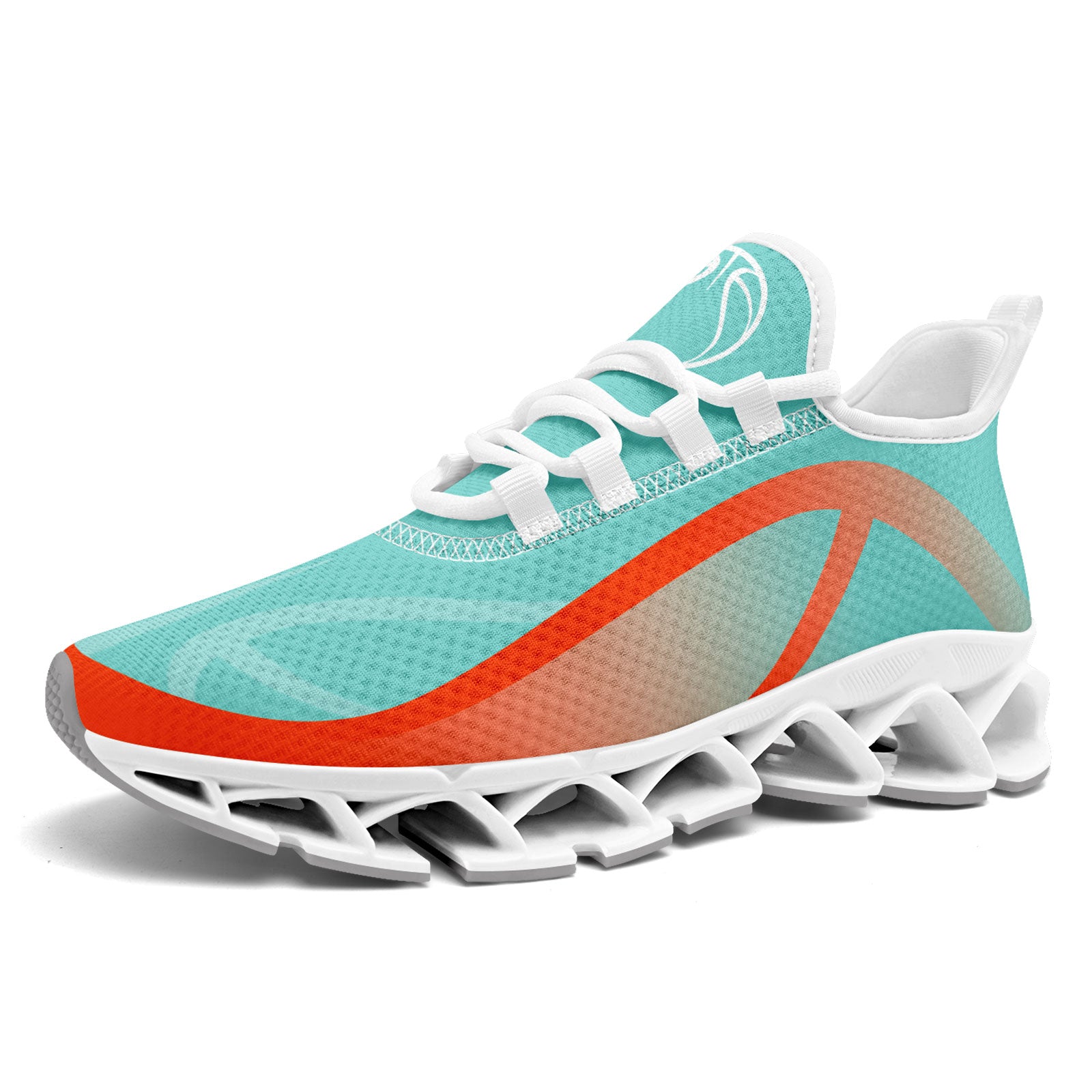 Custom Orange Blue Maxsoul Shoes Personalized Sneaker FN003XD-D020391-21