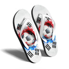 Custom South Korea 2026 World Cup Sneakers DIY Country Flag Running Shoes Lightweight Sport Shoes Gift for Football Fans Personalized Team Name and Logo FN058-F009109-5